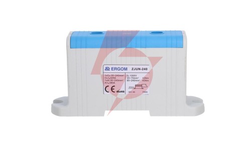 Złączka szynowa 1-torowa ZJUN-240/BL niebieska R34RR-07010021001