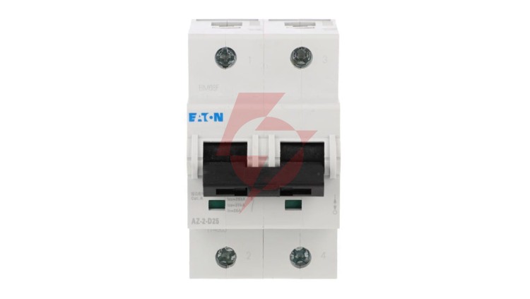 Wyłącznik nadprądowy 2P D 25A 25kA AC AZ-2-D25 174503