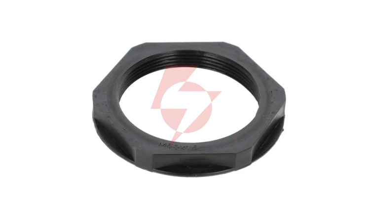 Nakrętka poliamidowa M50 EN 50M BK czarna E03DK-02020400701