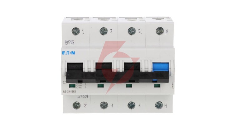 Wyłącznik nadprądowy 3P+N B 63A 25kA AC AZ-3N-B63 174524