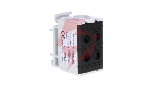 Złączka szynowa 2-torowa ZJUN-2x35/BK czarna R34RR-07010019303