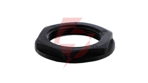 Nakrętka poliamidowa M32 EN 32M BK czarna E03DK-02020400503