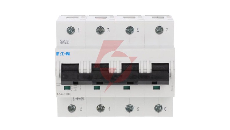 Wyłącznik nadprądowy 4P D 100A 25kA AC AZ-4-D100 174548