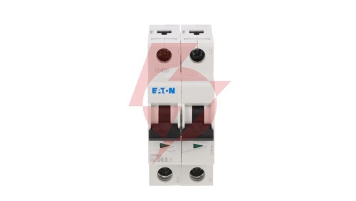 Wyłącznik nadprądowy 2P D 0,5A 15kA AC FAZ-D05/2 278767