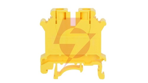 Złączka szynowa 1-torowa ZJU2-6/YL 35mm2 żółta R34RR-07010000415