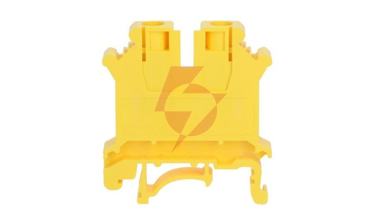 Złączka szynowa 1-torowa ZJU2-6/YL 35mm2 żółta R34RR-07010000415