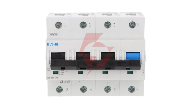 Wyłącznik nadprądowy 3P+N C 40A 25kA AC AZ-3N-C40 211788