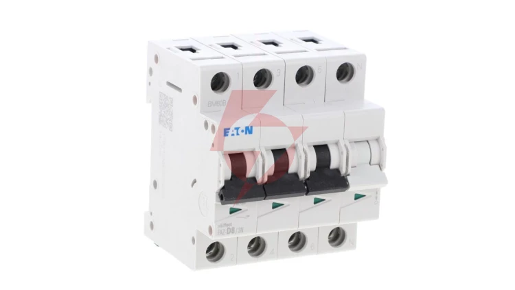 Wyłącznik nadprądowy 3P+N D 8A 15kA AC FAZ-D8/3N 278993
