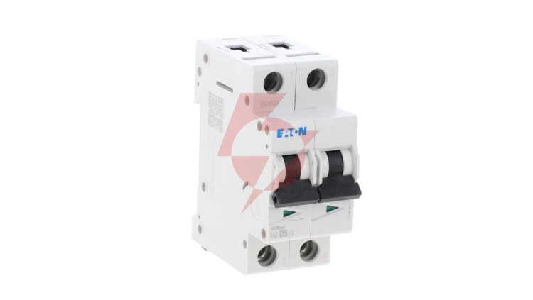 Wyłącznik nadprądowy 2P D 5A 15kA AC FAZ-D12/2 278776