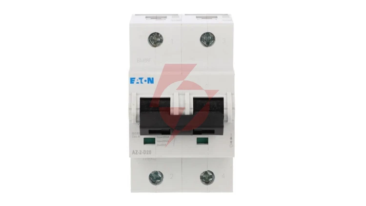 Wyłącznik nadprądowy 2P D 20A 25kA AC AZ-2-D20 174502