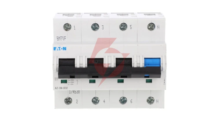 Wyłącznik nadprądowy 3P+N D 32A 25kA AC AZ-3N-D32 174530