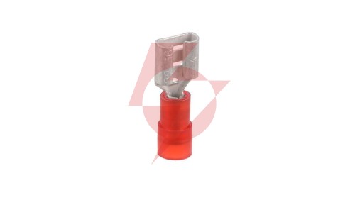Nasuwka izolowana NI 6,3-1/0,8 czerwona E10KN-03010100901 /100szt./