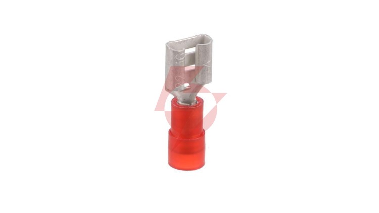 Nasuwka izolowana NI 6,3-1/0,8 czerwona E10KN-03010100901 /100szt./