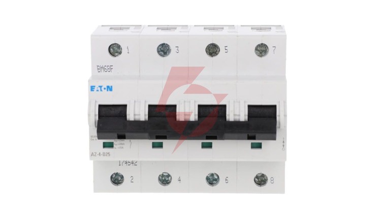 Wyłącznik nadprądowy 4P D 25A 25kA AC AZ-4-D25 174542