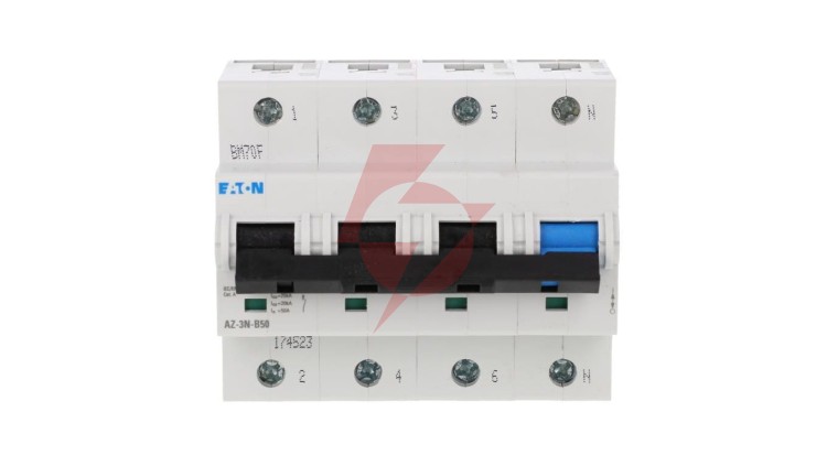 Wyłącznik nadprądowy 3P+N B 50A 25kA AC AZ-3N-B50 174523