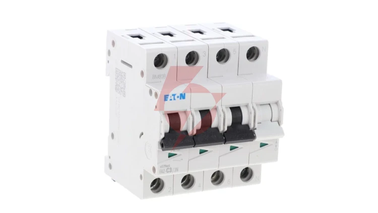 Wyłącznik nadprądowy 3P+N C 3A 15kA AC FAZ-C3/3N 278965