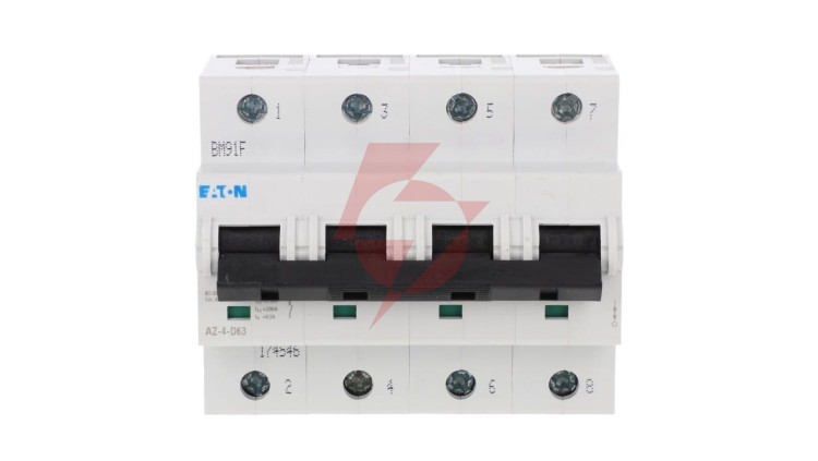 Wyłącznik nadprądowy 4P D 63A 25kA AC AZ-4-D63 174546