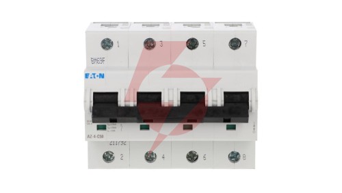 Wyłącznik nadprądowy 4P C 50A 25kA AC AZ-4-C50 211792