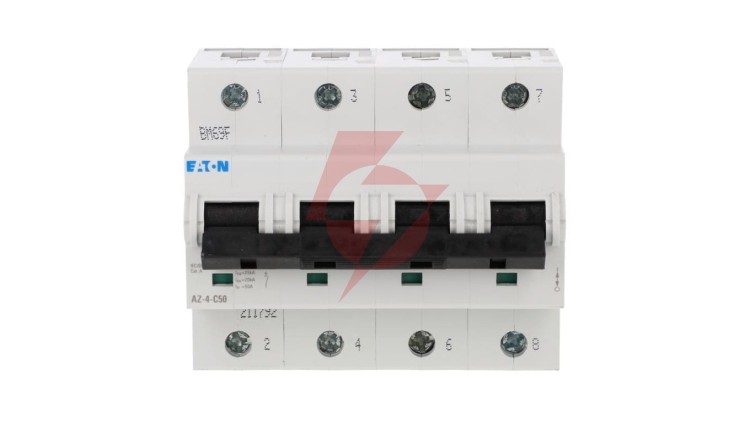 Wyłącznik nadprądowy 4P C 50A 25kA AC AZ-4-C50 211792