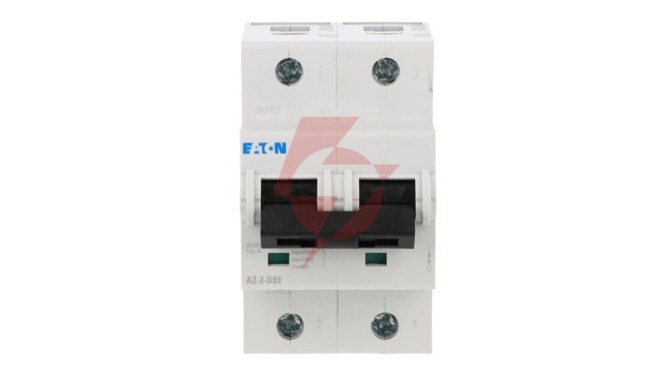 Wyłącznik nadprądowy 2P D 80A 20kA AC AZ-2-D80 211823