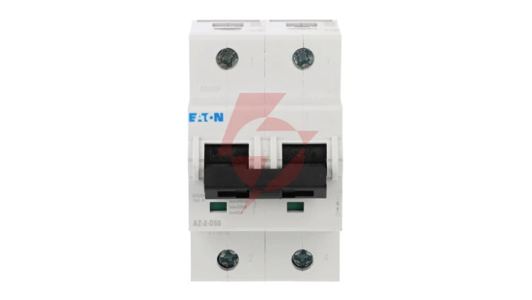 Wyłącznik nadprądowy 2P D 50A 25kA AC AZ-2-D50 211815