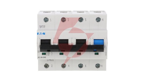Wyłącznik nadprądowy 3P+N D 40A 25kA AC AZ-3N-D40 174531