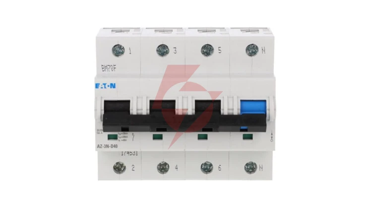 Wyłącznik nadprądowy 3P+N D 40A 25kA AC AZ-3N-D40 174531