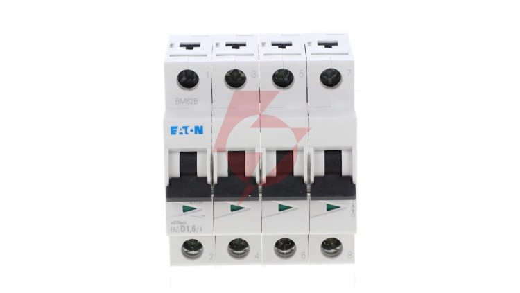 Wyłącznik nadprądowy 4P D 1,6A 15kA AC FAZ-D16/4 279071