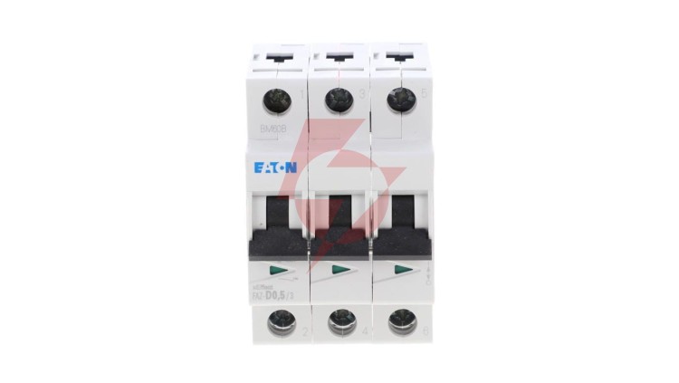 Wyłącznik nadprądowy 3P D 0,5A 15kA AC FAZ-D05/3 278880
