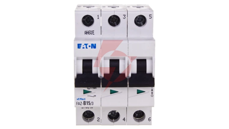 Wyłącznik nadprądowy 3P B 15A 15kA AC FAZ B15/3 278846