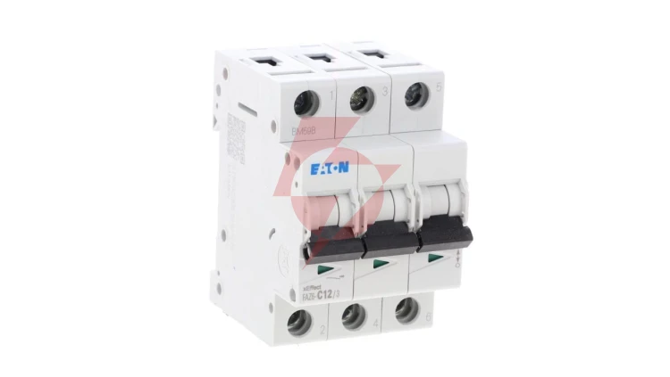 Wyłącznik nadprądowy 3P C 12A 6kA AC FAZ6-C12/3 177406