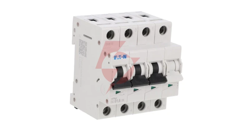 Wyłącznik nadprądowy 3P+N D 1,6A 15kA AC FAZ-D1,6/3N 278985