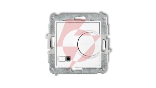 ICON Mechanizm elektronicznego regulatora temperatury z czujnikiem powietrznym biały mat 25IRT-2