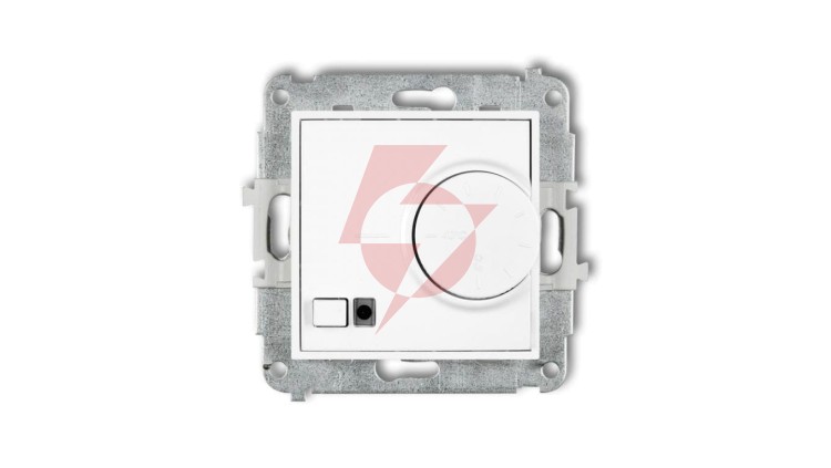 ICON Mechanizm elektronicznego regulatora temperatury z czujnikiem powietrznym biały mat 25IRT-2