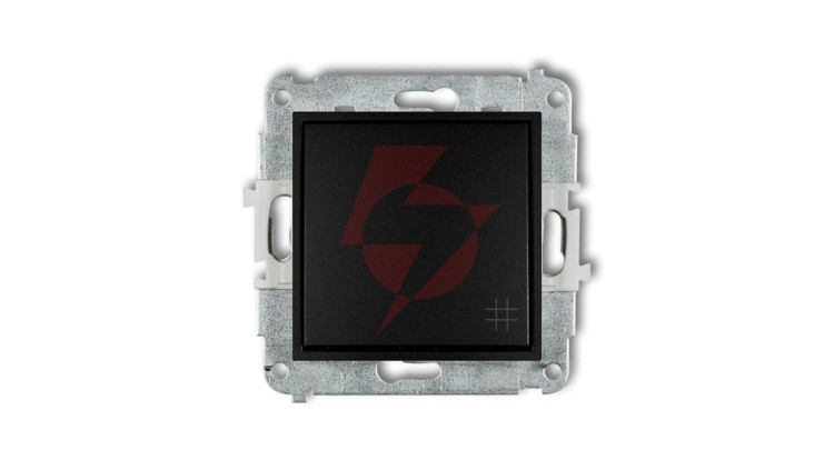 ICON Mechanizm łącznika krzyżowego czarny mat 12IWP-6