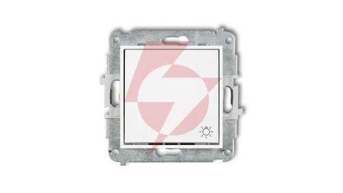 ICON Mechanizm łącznika zwierny światło biały mat 25IWP-5