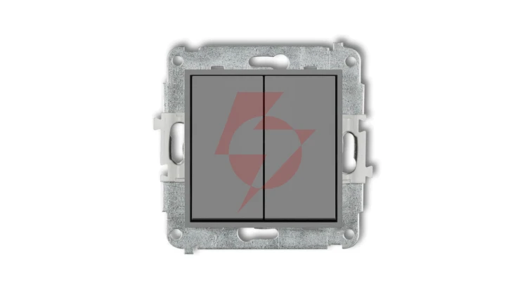 ICON Mechanizm łącznika świecznikowego szary mat 27IWP-2