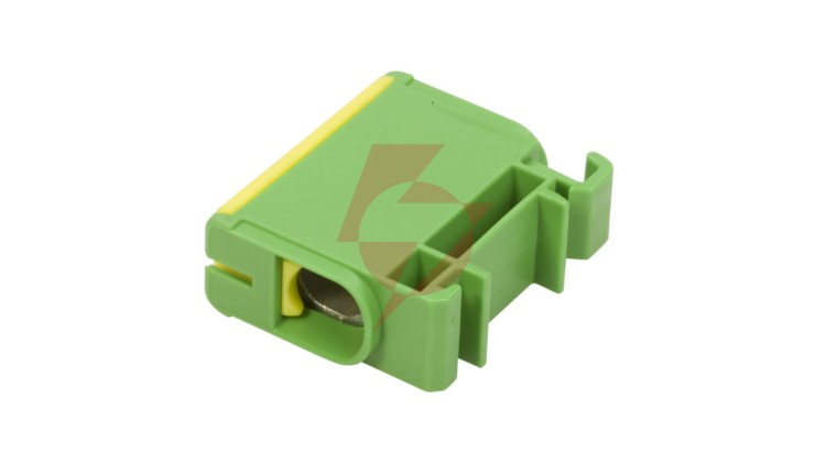 Złączka szynowa 2-przewodowa 2,5-50mm2 zielono-żółta KE61,3