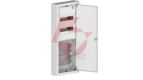 Rozdzielnica modułowa MSF TWIN RN 2x12 (N+PE) + 2X12 natynkowa multimedialna IK05 IP30 2015-20