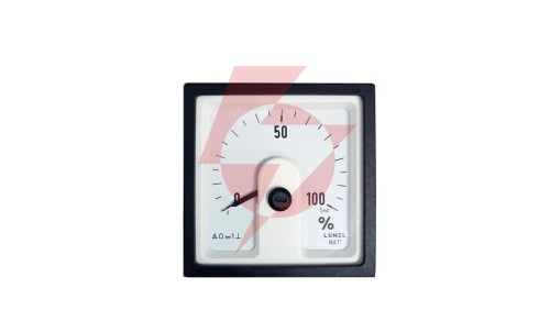 Amperomierz analogowy 72x72 N:IP52 A202:zakr.pom.1,5A MA17