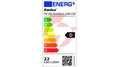 Świetlówka LED T8 G13 1512mm GLASSv3 22W-CW 3080lm 6500K barwa zimna 3 lata Gwarancji 26059
