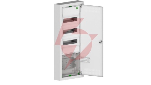 Rozdzielnica modułowa MSF TWIN RN 3x12 (N+PE) + 1X12 natynkowa multimedialna IK05 IP30 2015-30