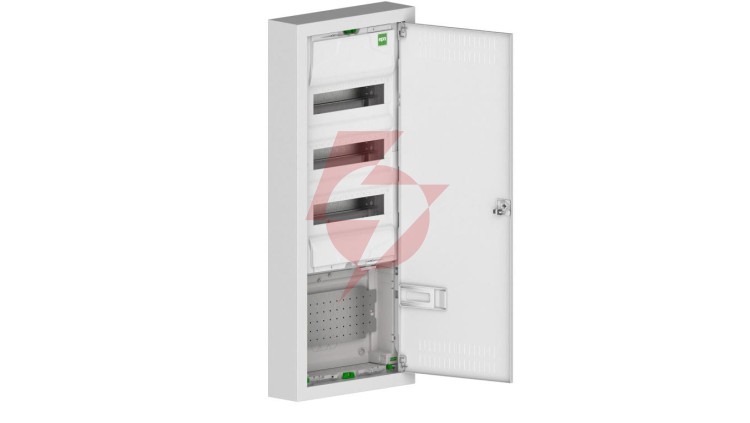 Rozdzielnica modułowa MSF TWIN RN 3x12 (N+PE) + 1X12 natynkowa multimedialna IK05 IP30 2015-30