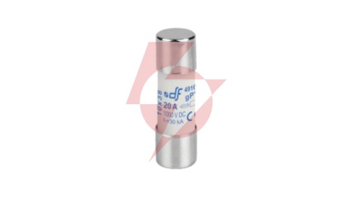 Wkładka bezpiecznikowa cylindryczna do instalacji PV 12A 1000 DC 10x38 491625