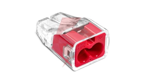 Szybkozłączka SCP2 B10 IDEALNA wtykowa do drutów i wielodrutów 2-torowa 4mm² 32A 450V 88001001 /10 szt./
