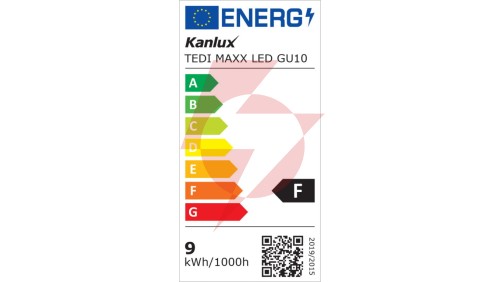 Żarówka LED GU10 TEDI MAXX LED GU10-WW 900lm 3000K barwa ciepła 23412
