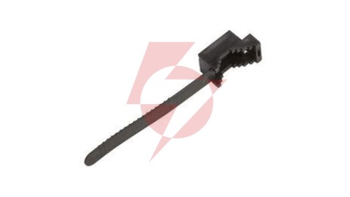 Uchwyt paskowy 9mm 60mm czarny UV UP-22 12.11 /100szt./
