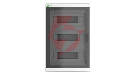 Rozdzielnica modułowa Elegant 3x12 podtynkowa IP40 PE+N drzwi dymne 2455-01