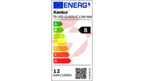 Świetlówka LED T8 G13 1212mm GLASSv5 12W-NW 2220lm 4000K barwa neutralna 4 lata Gwar. 33216