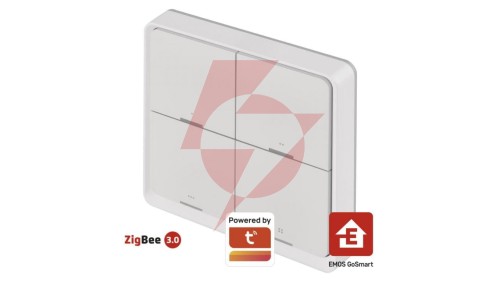 GoSmart Przenośny kontroler scenerii IP-2004ZW, ZigBee 3.0, czteroprzyciskowy H5013